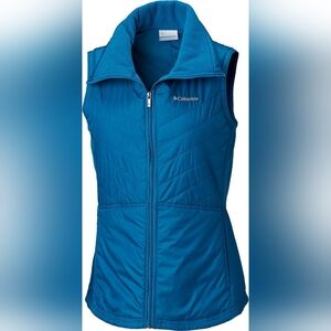 NWT! Columbia Women's Blue Quilted Vest